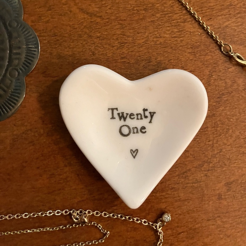 Heart ring dish